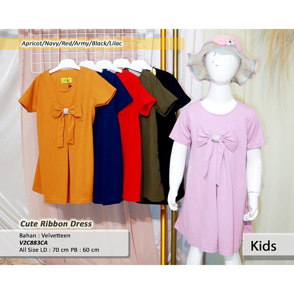 Cute ribbon dress