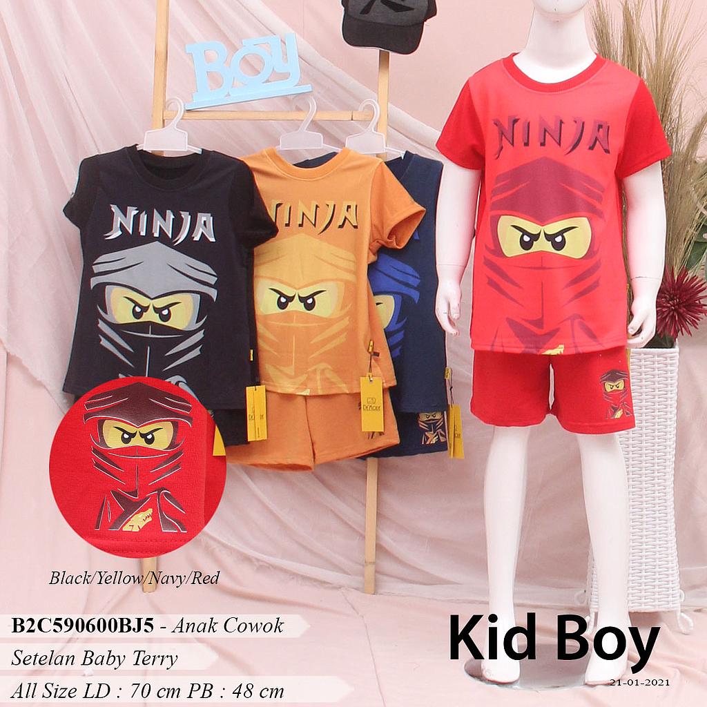 ADAM SET KID KOMBINASI FULLPRINT