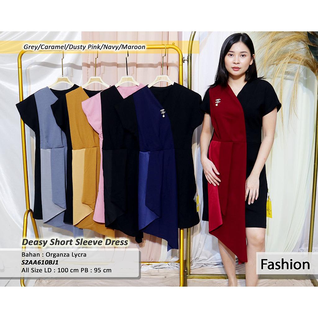 deasy short sleeve dres