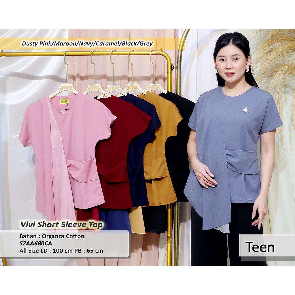 Vivi Short Sleeve Top