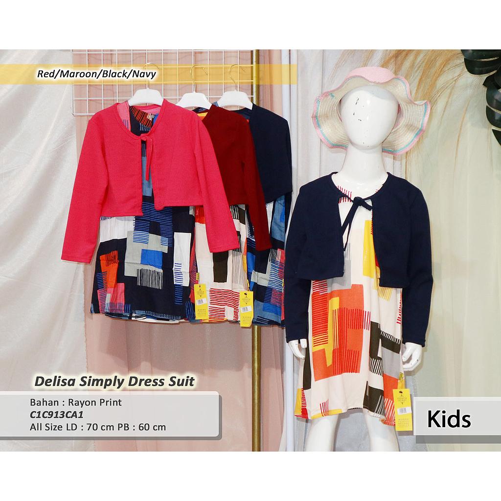 Delisa simply dress suit