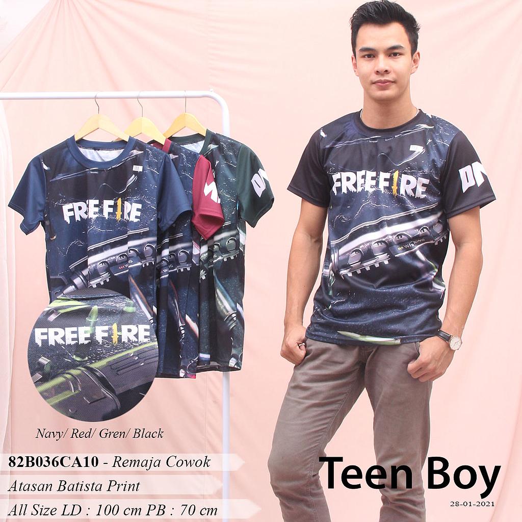 JOVIN T-SHIRT O NECK FULLPRINT