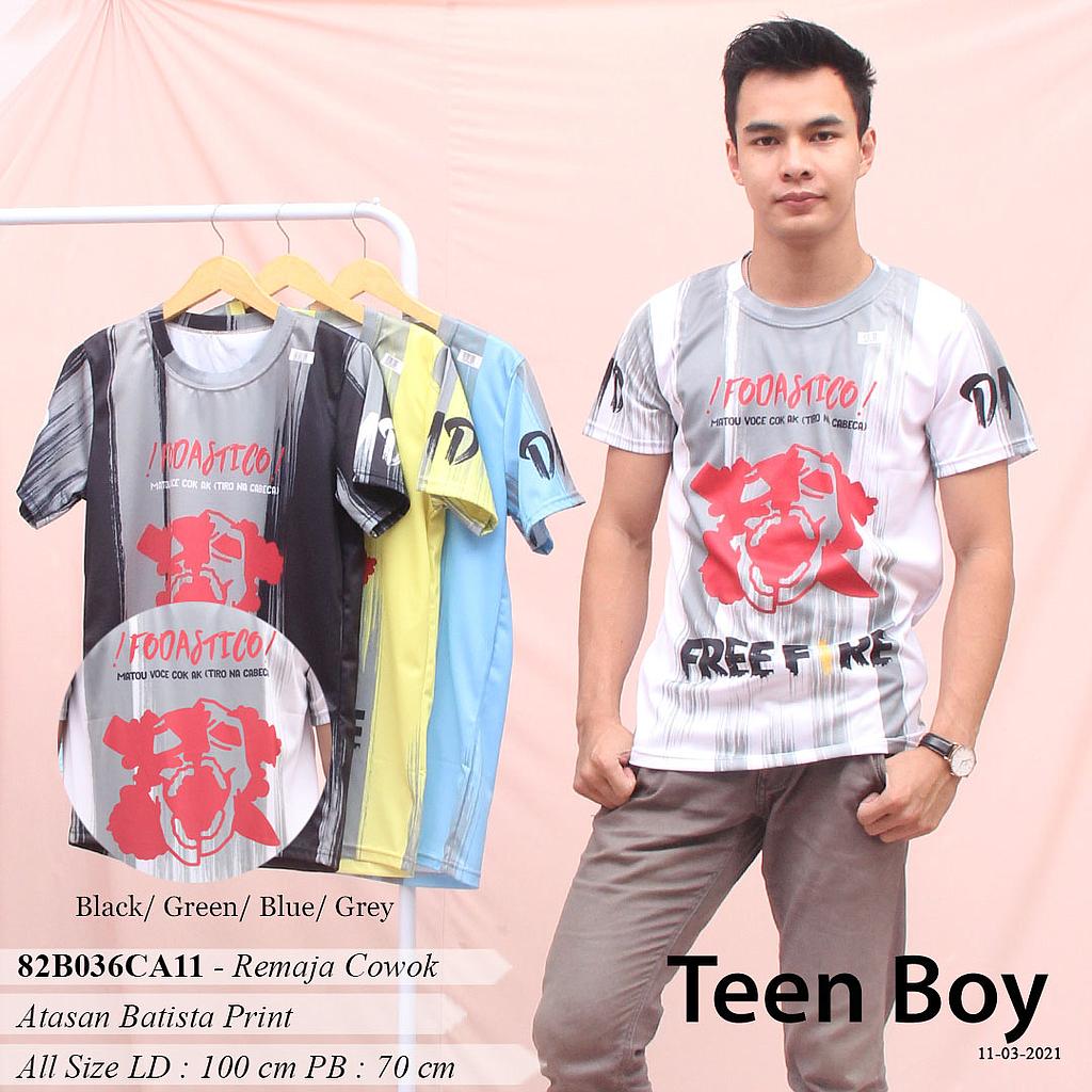 JOVIN T-SHIRT O NECK FULLPRINT