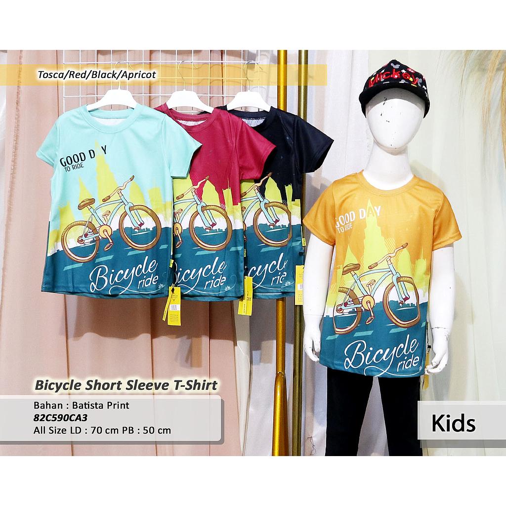 Bicycle short sleeve T-shirt
