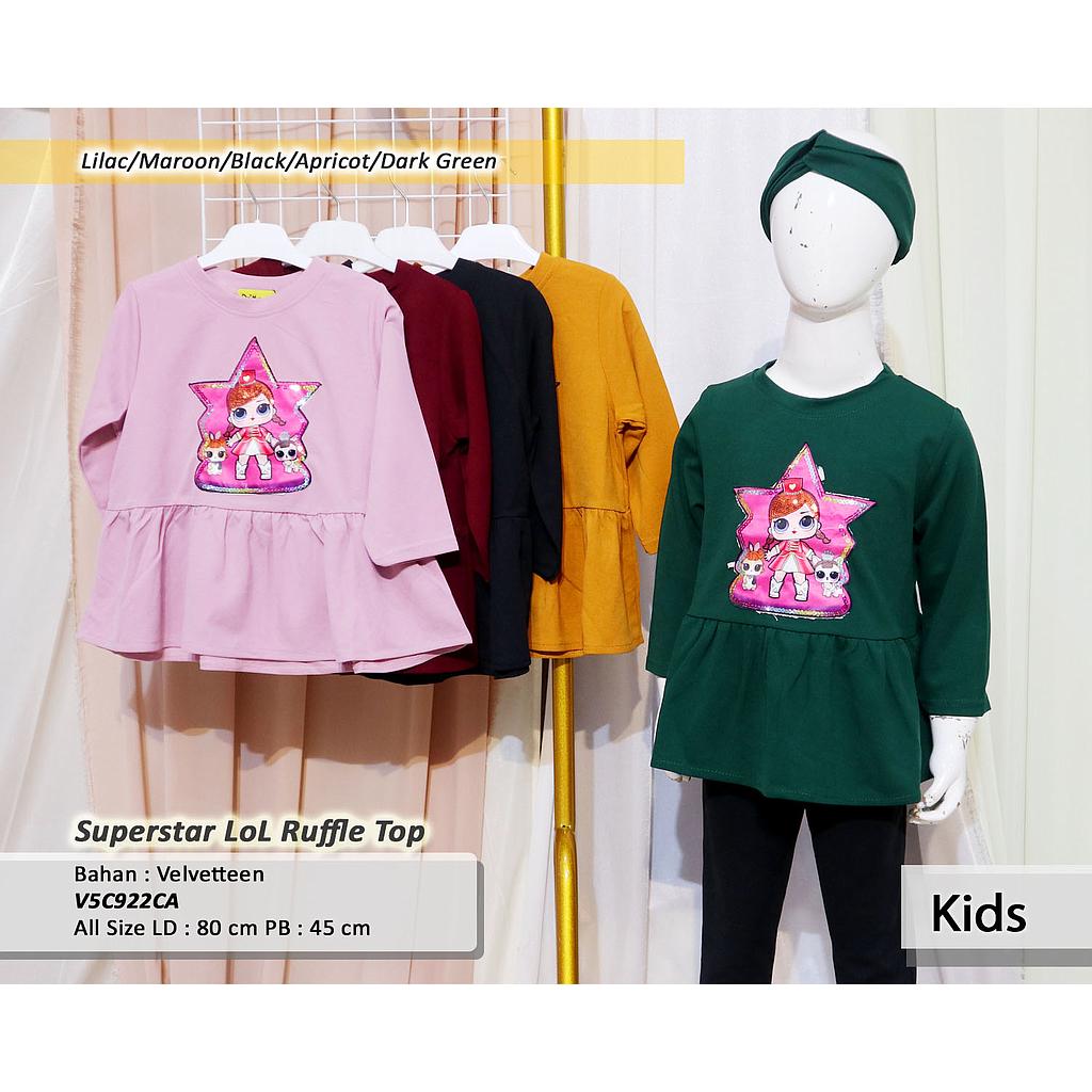 Superstar LoL Ruffle Top