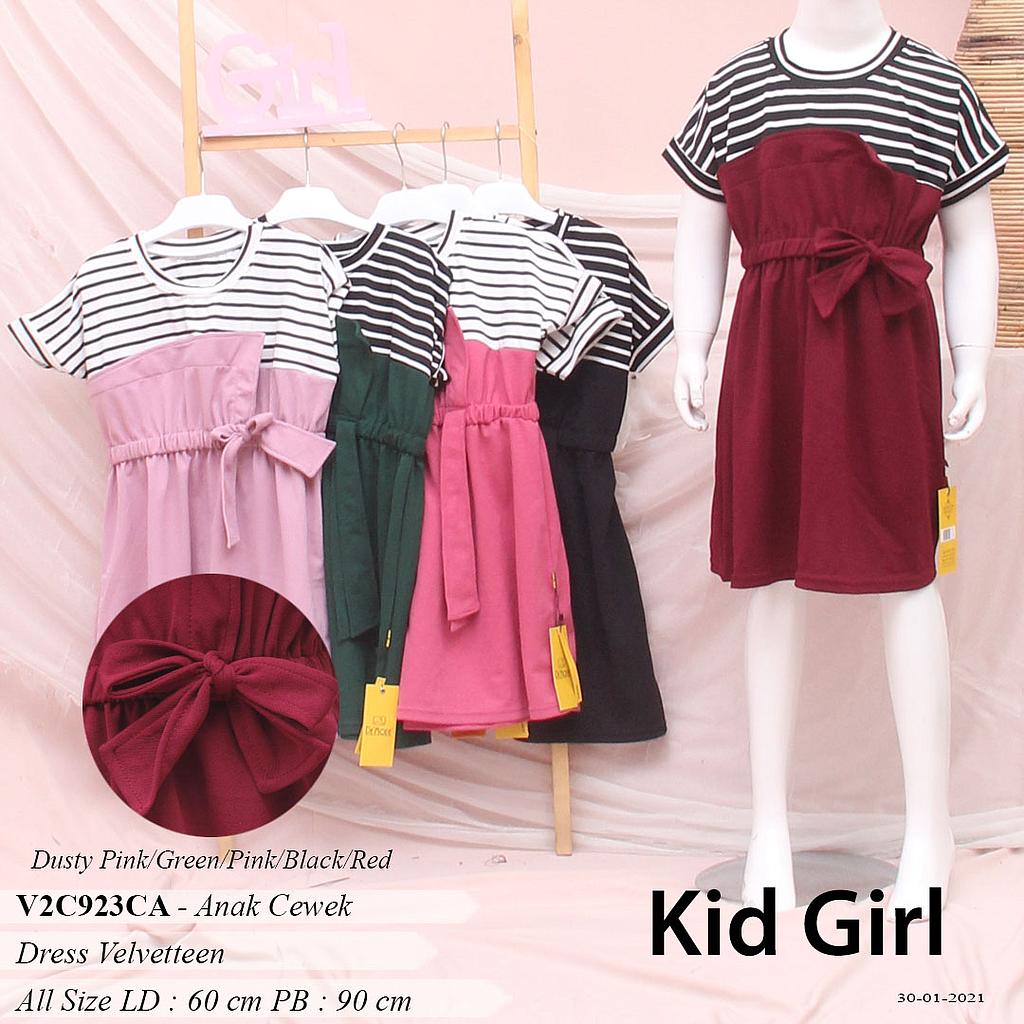 YOLA DRESS KOMBINASI PINGGANG BUNGKUS KARET 