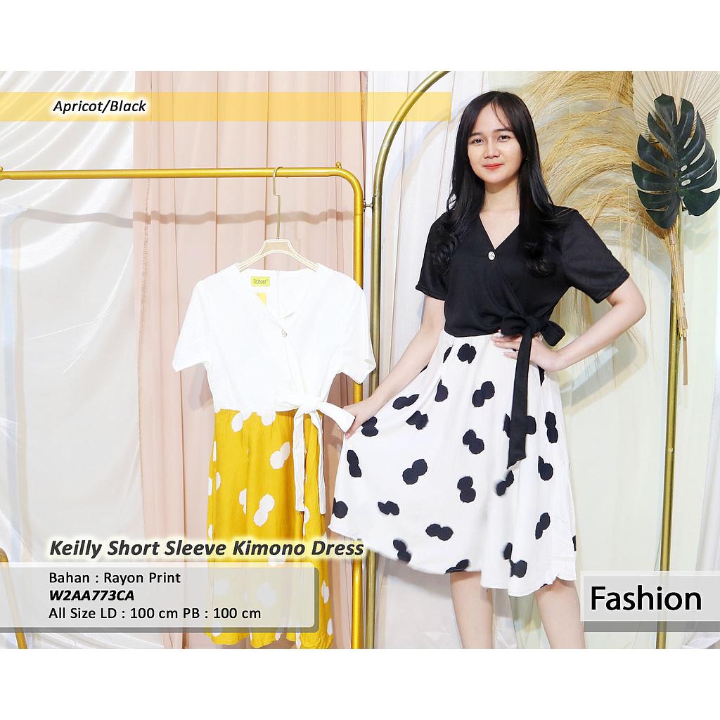 keilly short sleeve  kimono dress