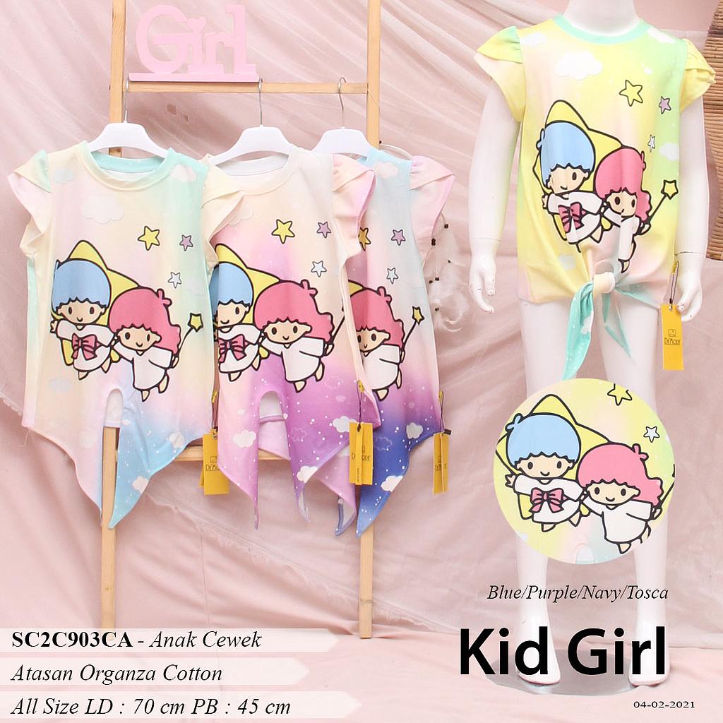 GIGI ATASAN TGN TULIP IKAT DEPAN FULLPRINT
