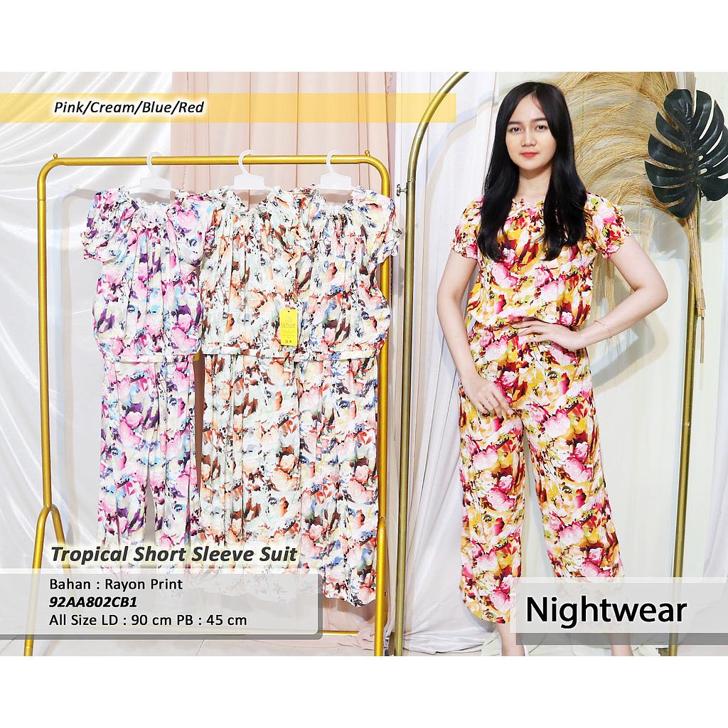 Tropical Short Sleeve Suit
