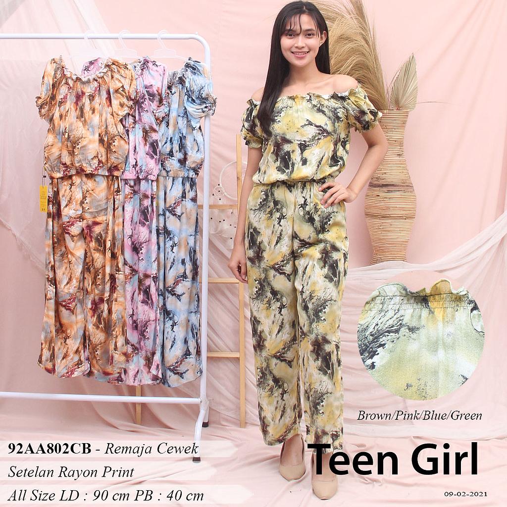 RENI SET VARIASI KERUT LEHER + TGN