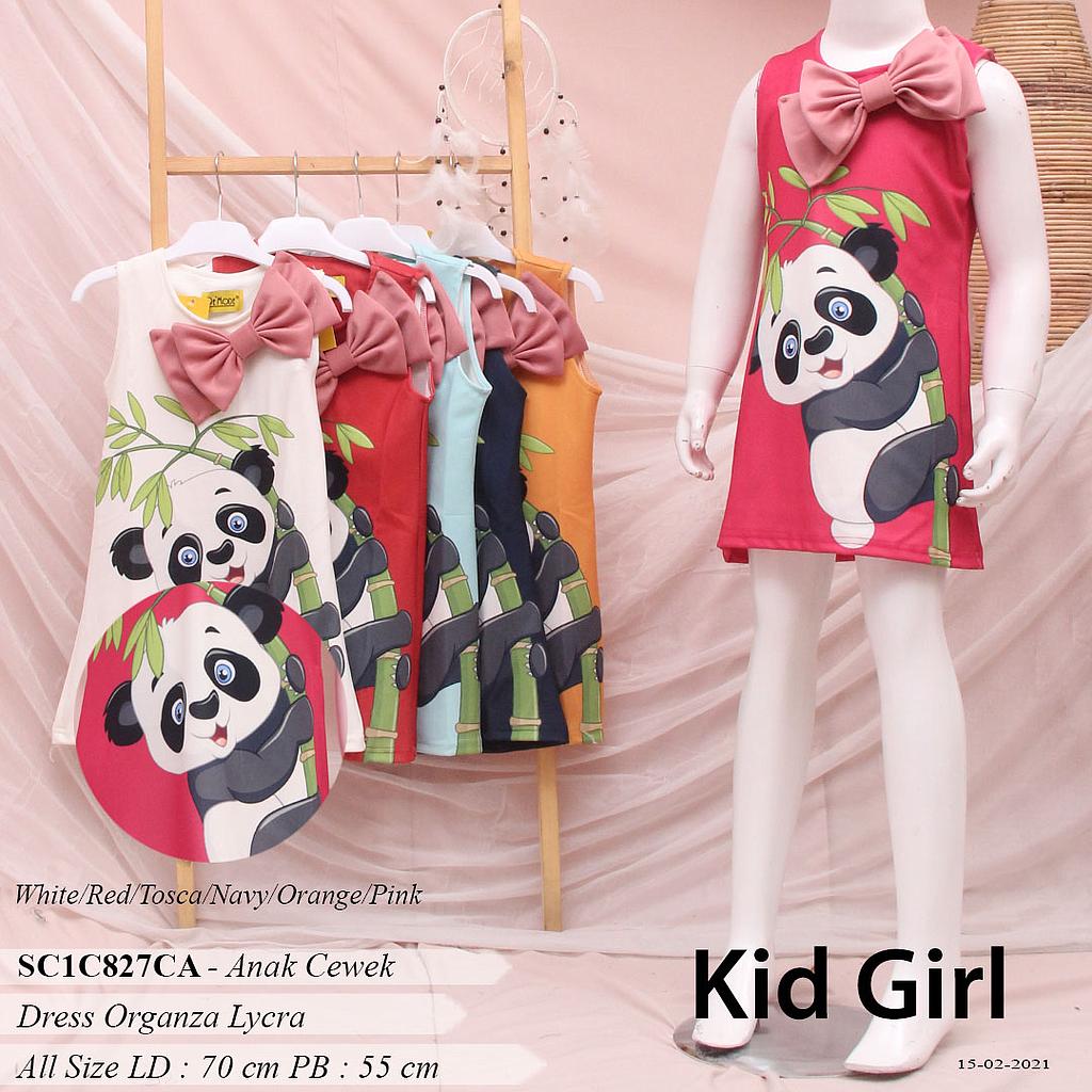 GISSELA DRESS SINGLET SCUBA FULLPRINT