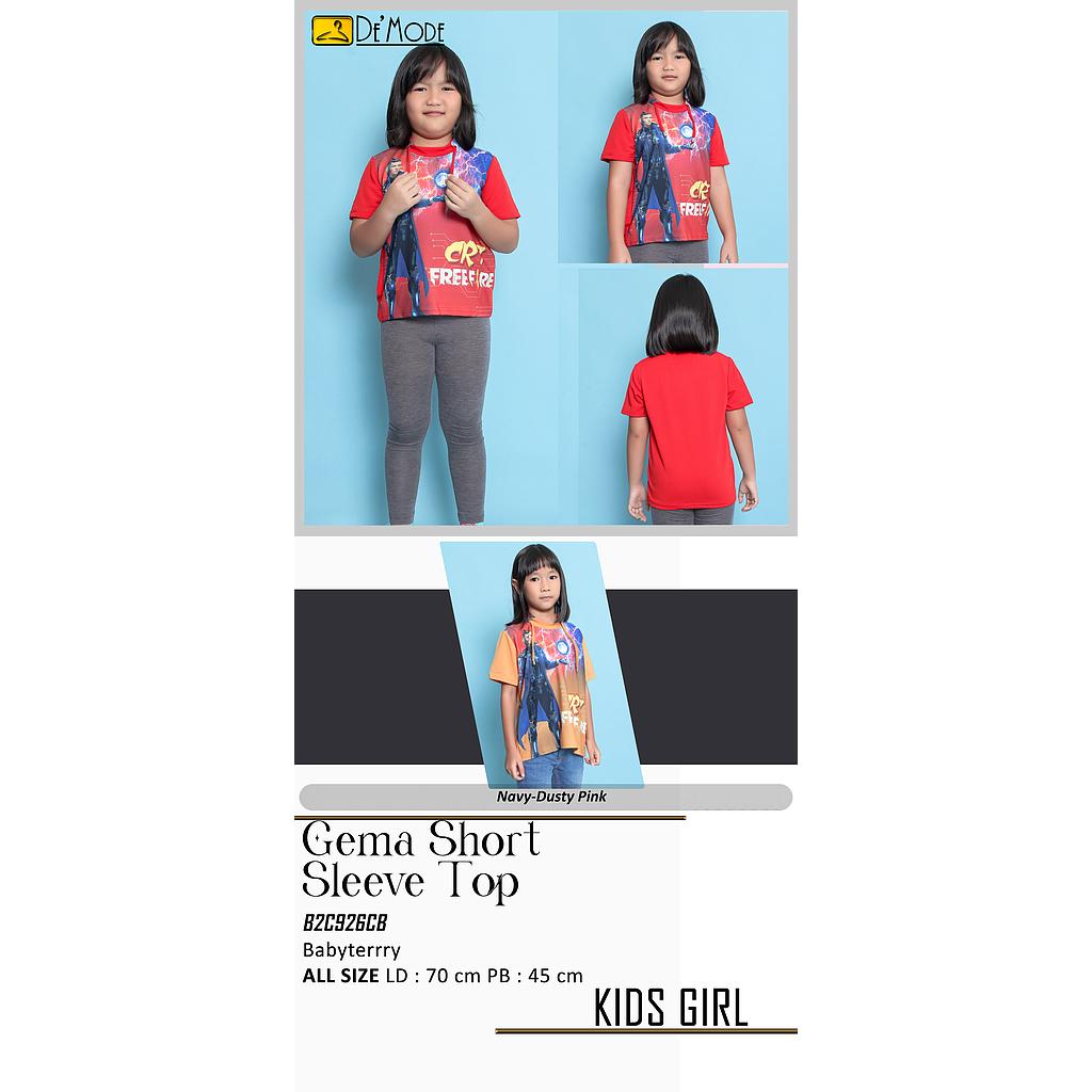 Gema short sleeve top (C926)