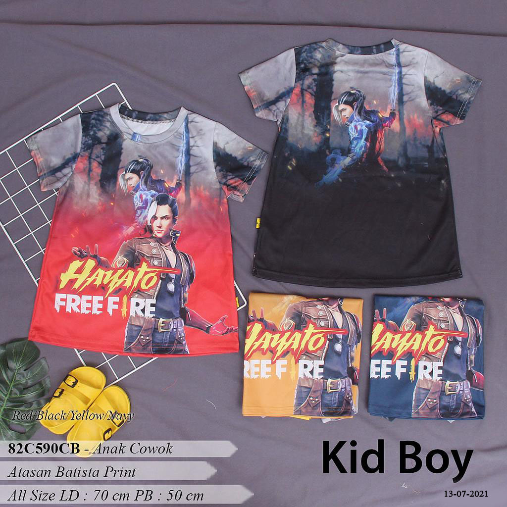 JOVIAN ATASAN t-SHIRT O NECK FULLPRINT