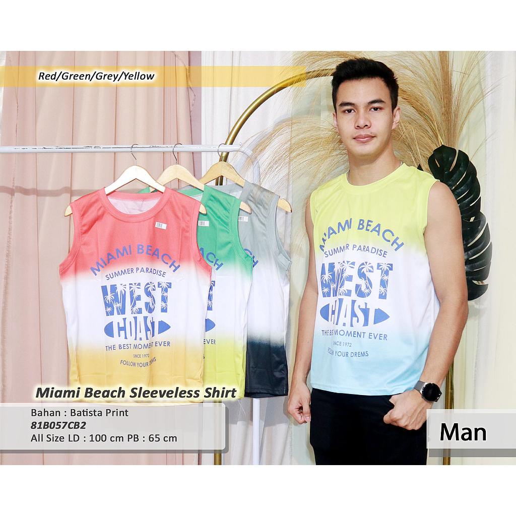 Miami Beach Sleeveless shirt