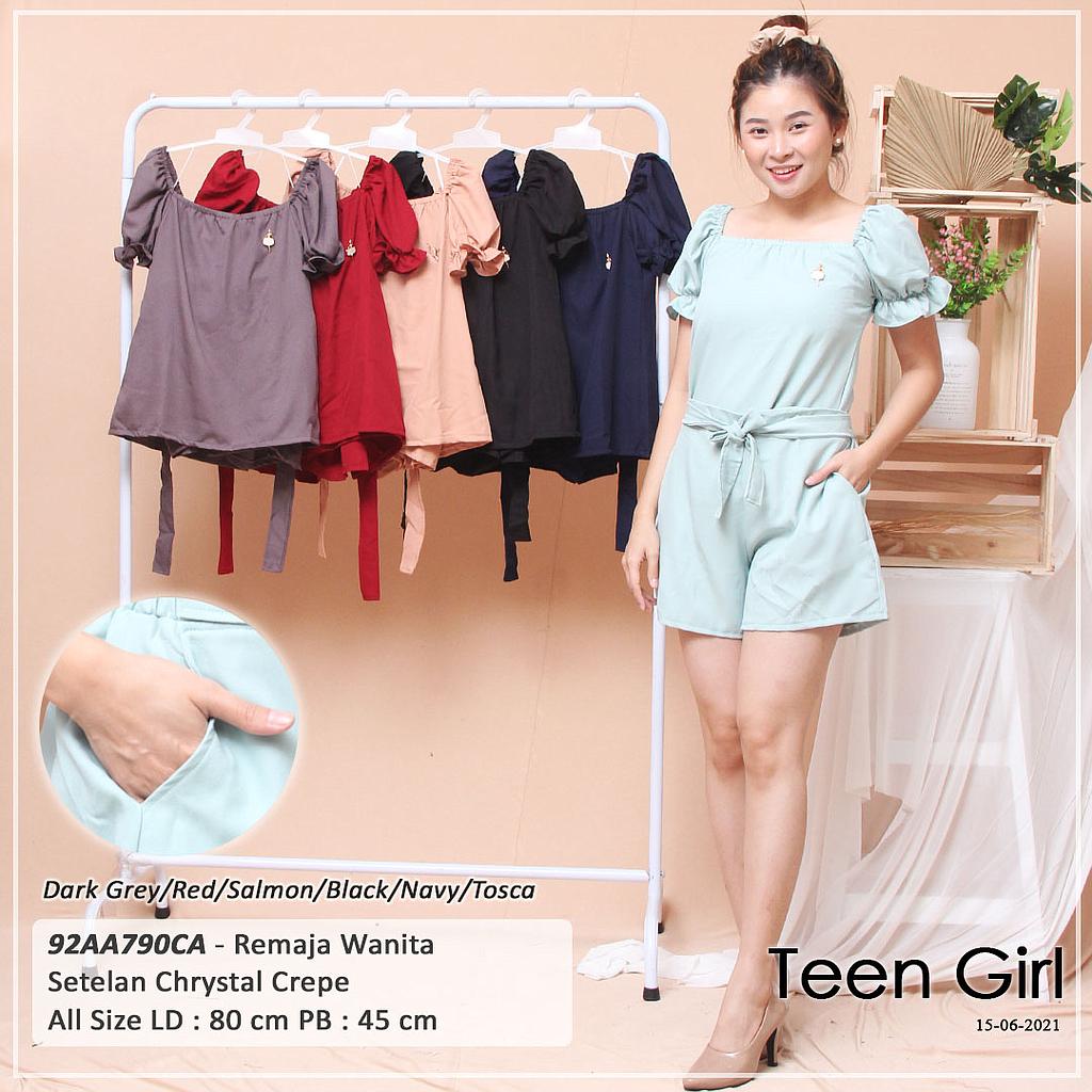 GINA SET TGN PUFF CELANA PENDEK 