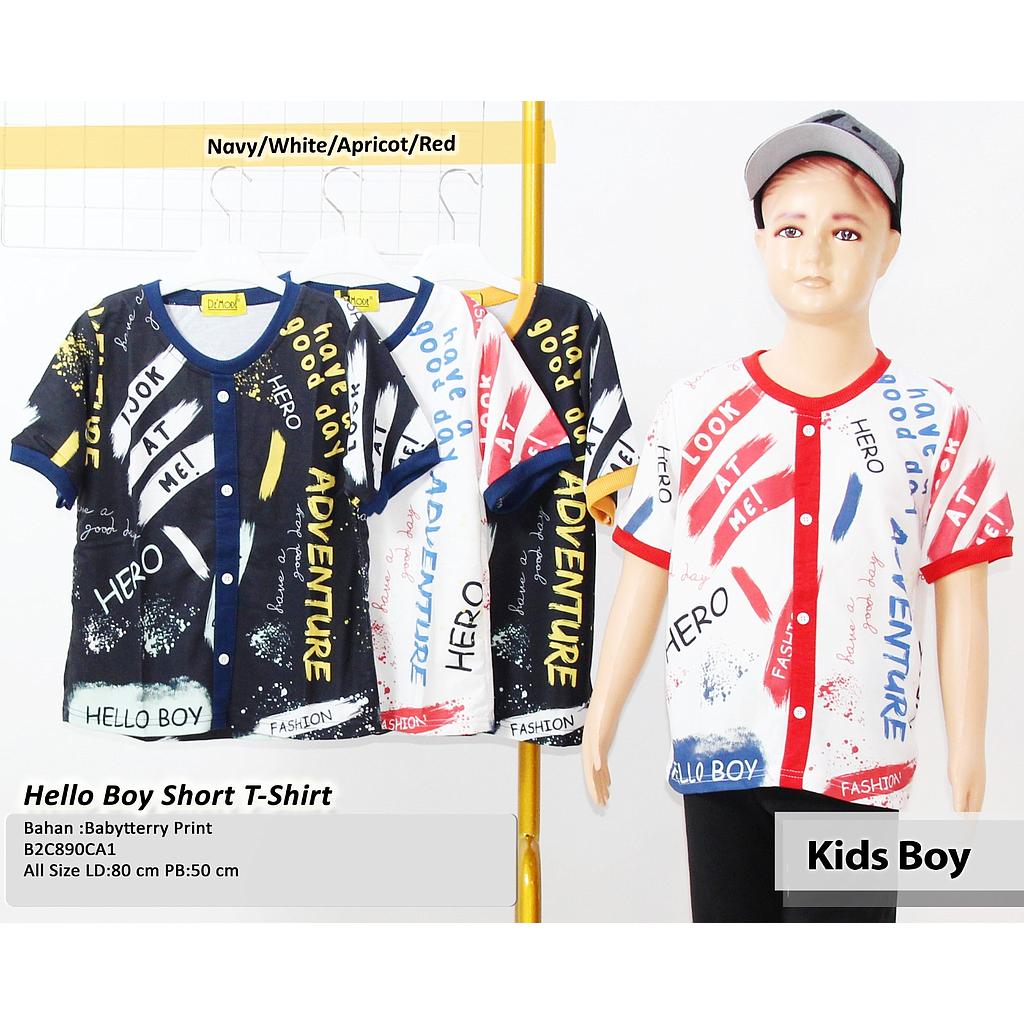 Hello Boy short shirt (C890)