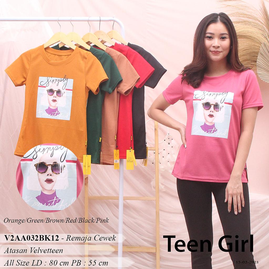 KAYLA BLOUSE BASIC + APLIKASI GAMBAR SIMPLY