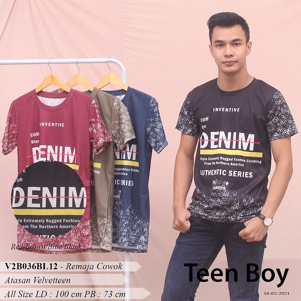Oblong  Full Print Denim