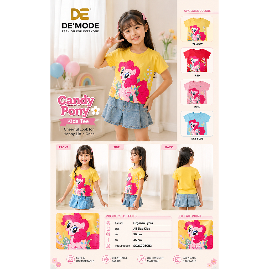 Little Pony T-shirt (C705)