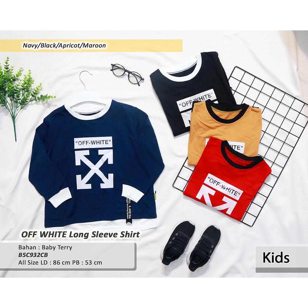 Offwhite Long sleeve shirt