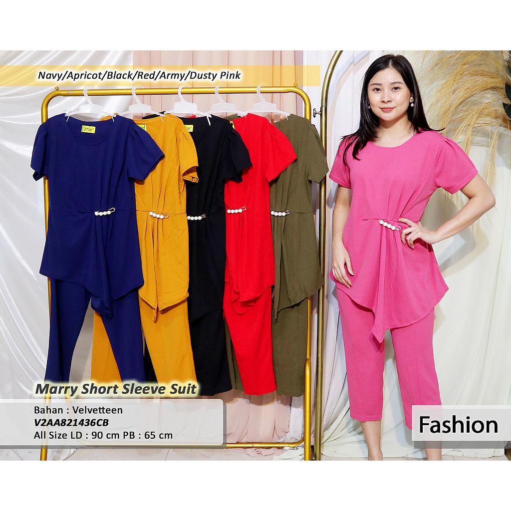 marry short Sleeve suit