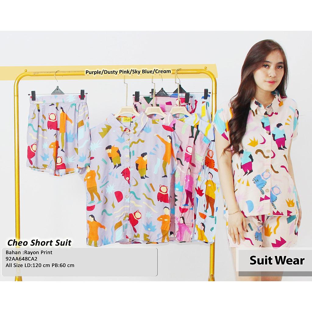 Cheo Short  Suit (AA648)