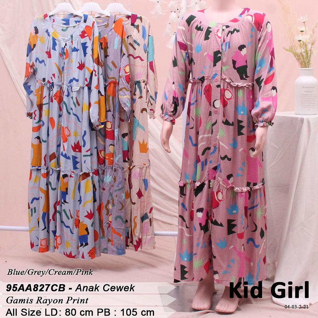 Alena Dress gamis (AA827)