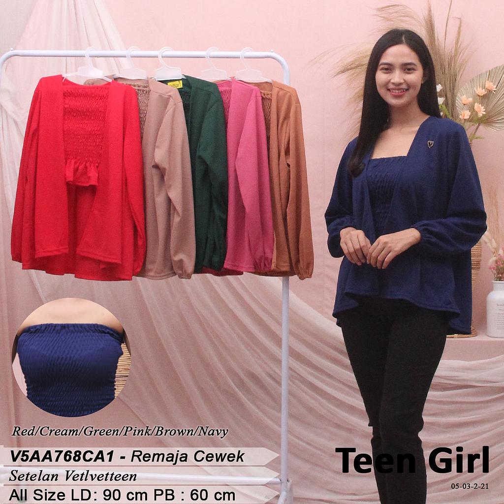 AMY CARDIGAN TGN PJG DALAMAN SMOCK KARET + BROS