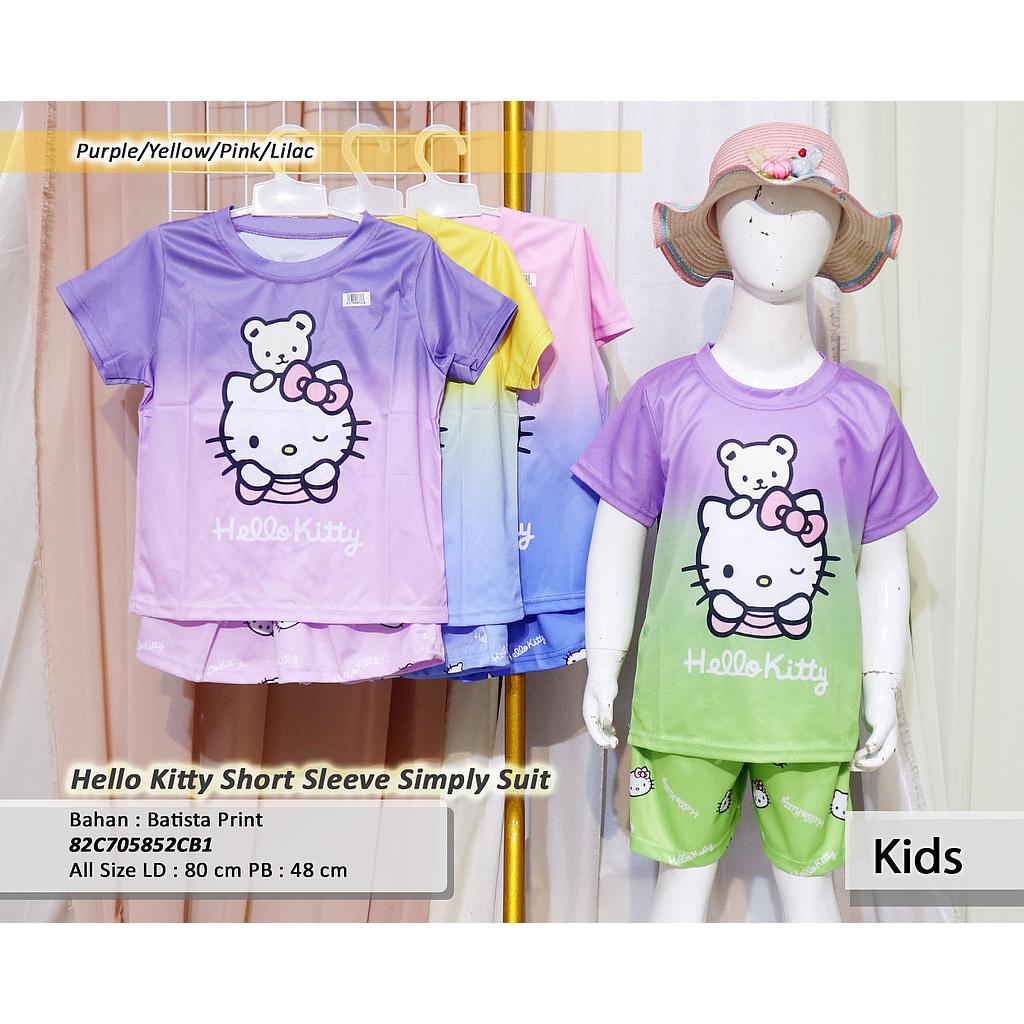 Hello Kitty Short Sleeve Simply Suit