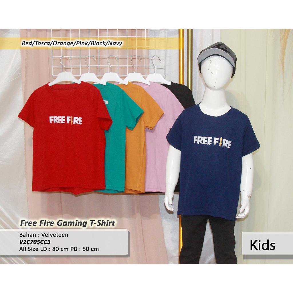 Free fire gaming T-shirt