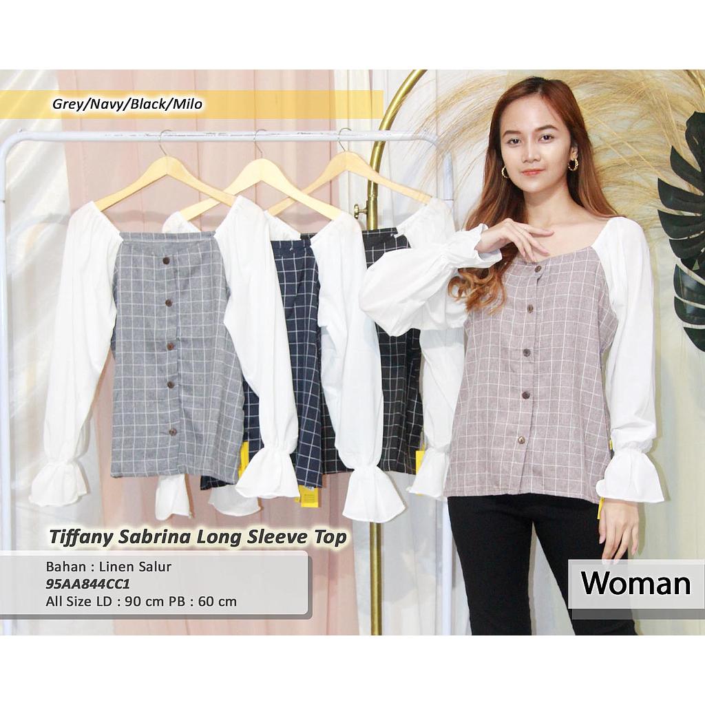 TIffany sabrina Long sleeve Top