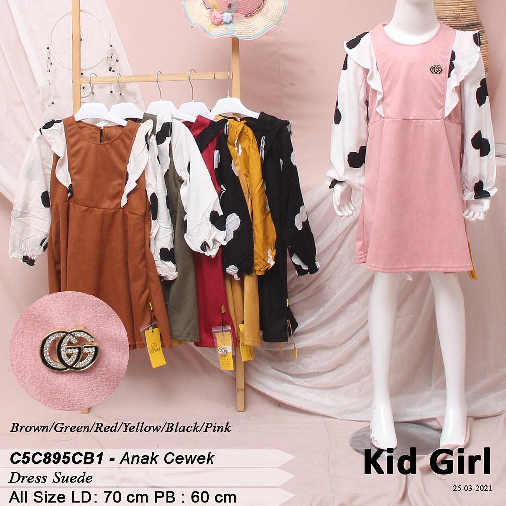 VUKA DRESS TGN PJG KARET VARIASI LISU + BROS