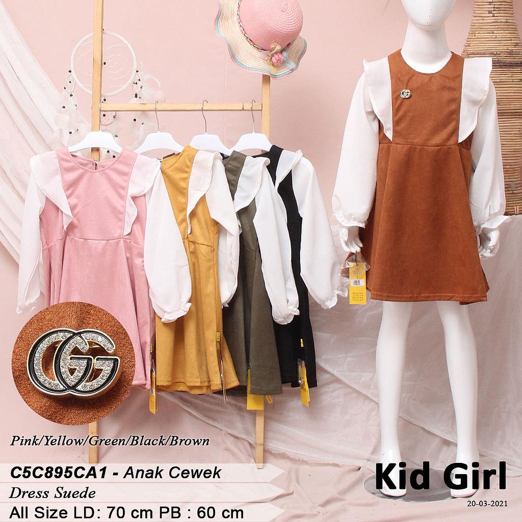 VUKA DRESS TGN PJG KARET VARIASI LISU + BROS