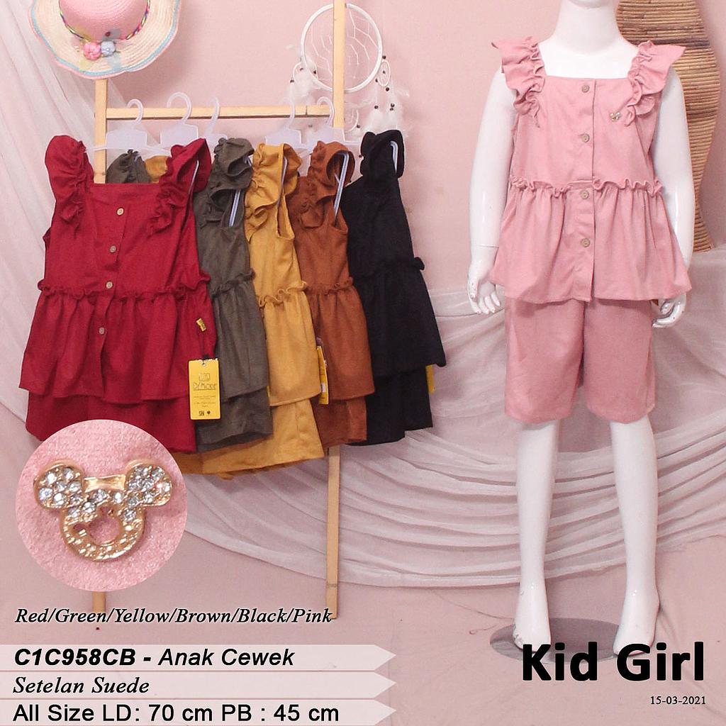 GI. SET CANSEE PUNDAK LISU KERUT CELANA PENDEK + BROS 