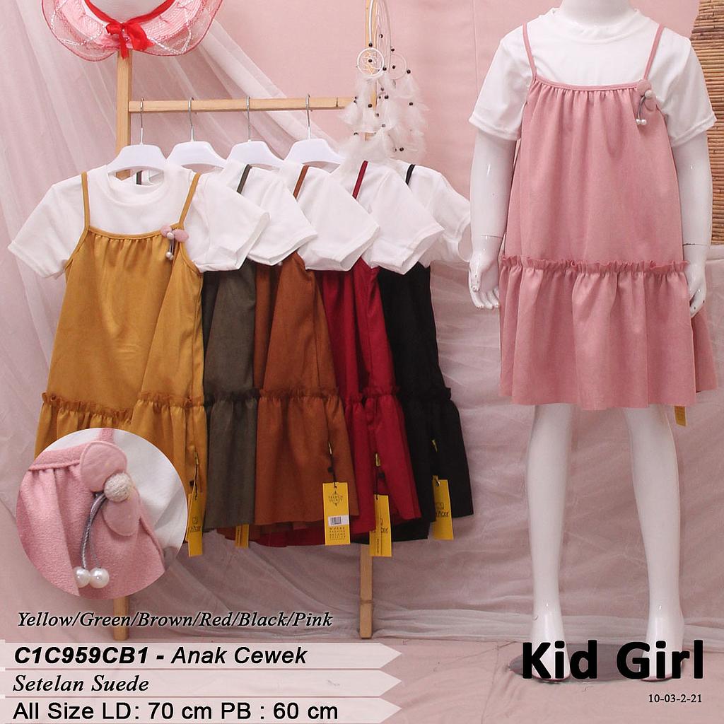 ALICE DRESS CANSEE ROK KERUT HALUS + LUARAN OBLONG
