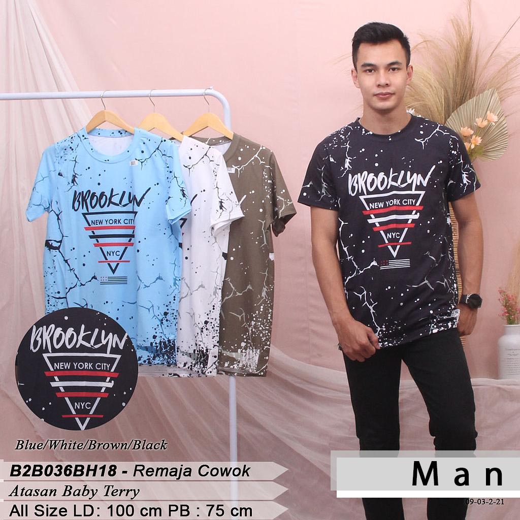 JOVIN T-SHIRT O NECK FULLPRINT