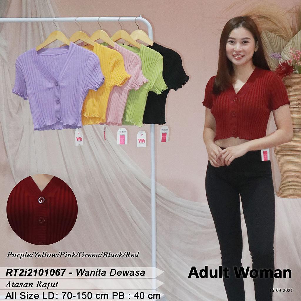 CROPTOP CARDIGAN RAJUT 