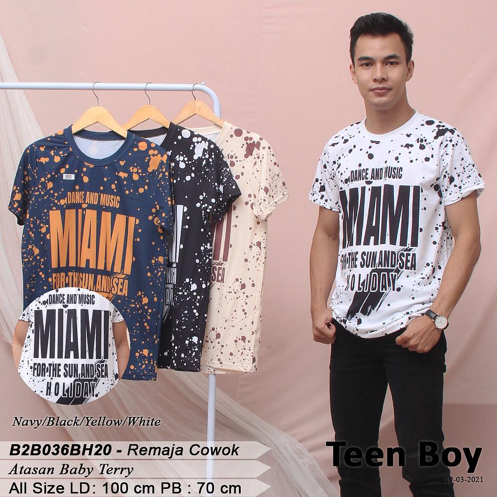 JOVIN T-SHIRT O NECK FULLPRINT