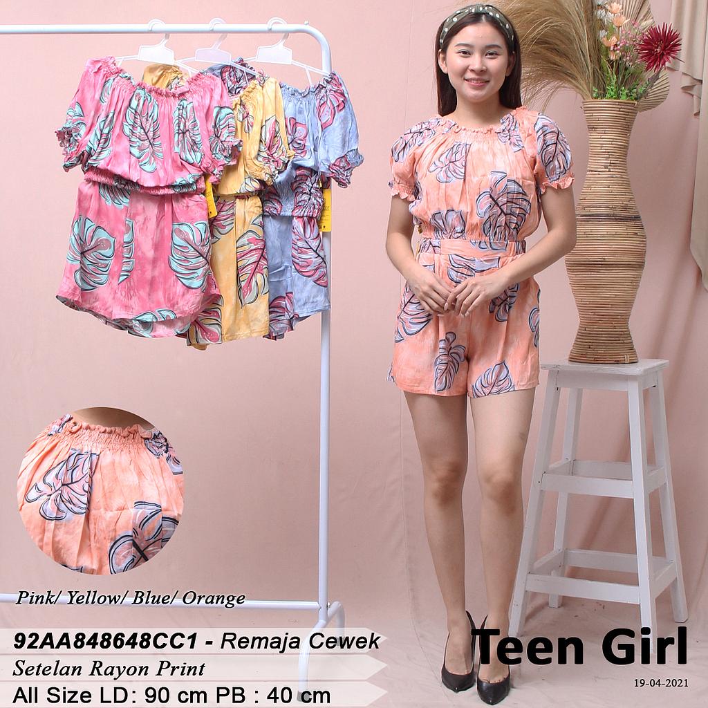 AGNESIA SET SABRINA VARIASI KARET + CELANA 