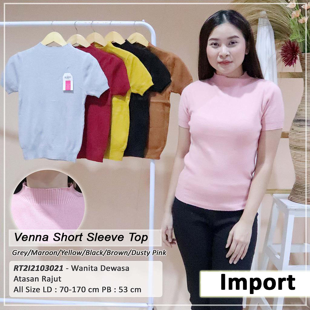 VENNA SHORT SLEEVE TOP