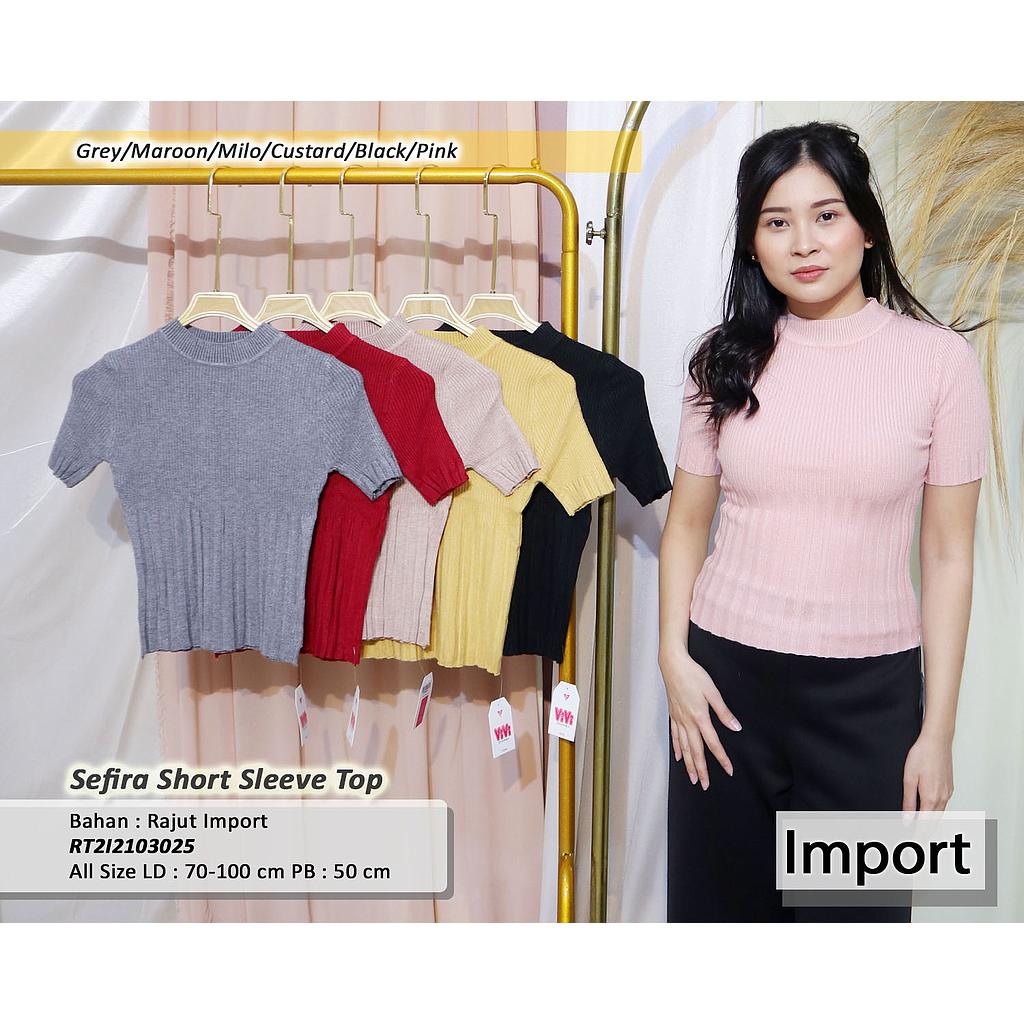SHEFIRA SHORT SLEEVE TOP