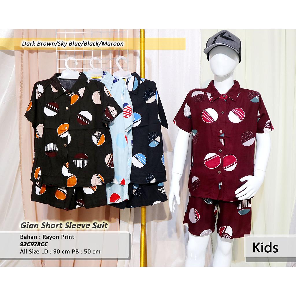 Gian Short Sleeve  Suit