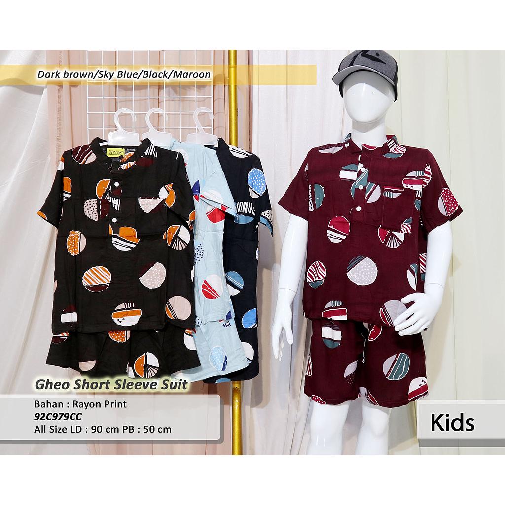 Gheo Short sleeve suit