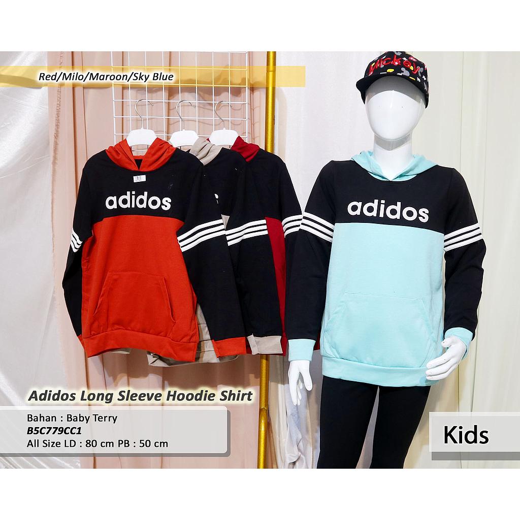 Adidos Long sleeve Hoddie Shirt