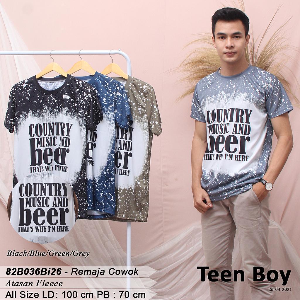 JOVIN T-SHIRT O NECK FULLPRINT