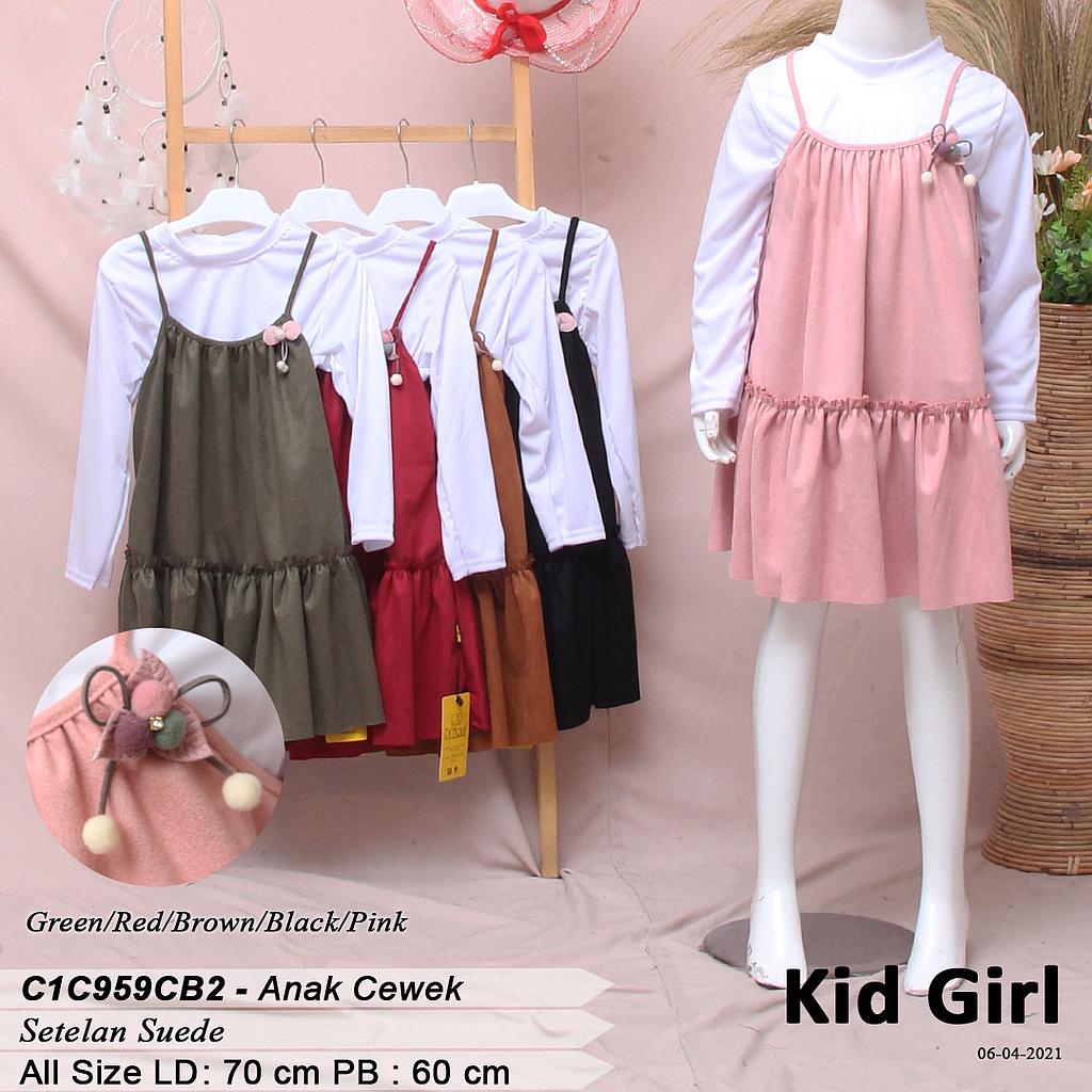 ALICE DRESS CANSEE ROK KERUT HALUS + LUARAN OBLONG