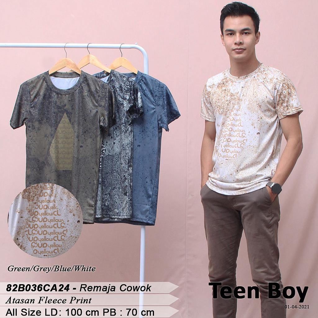 Atasan Yellow Cloud FullPrint