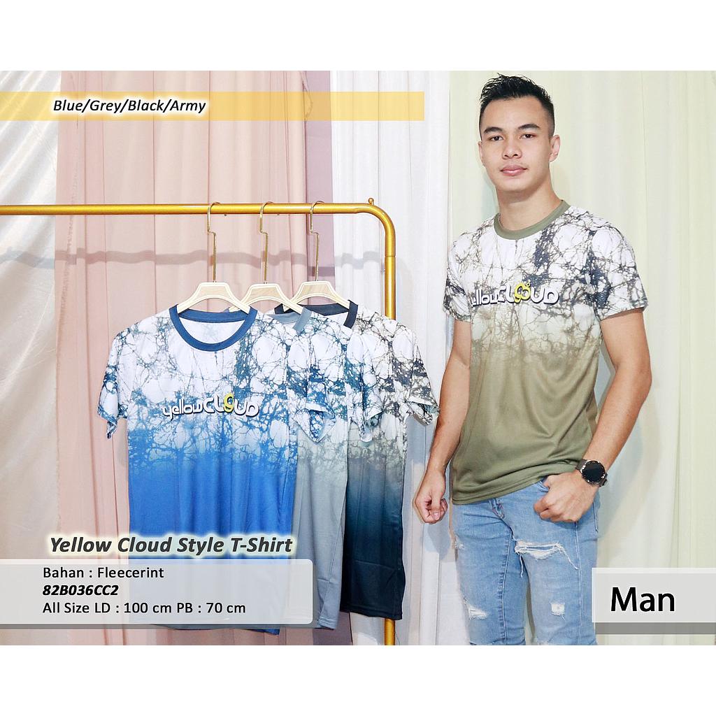 Yellow Cloud Style T-shirt