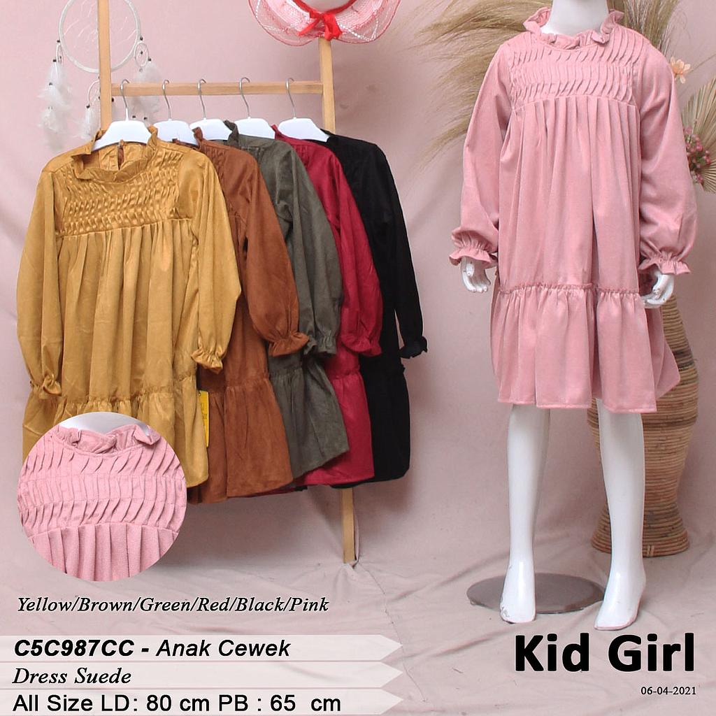 DRESS KID SUEDE TURTLENECK TGN PJG VARIASI REMPEL 