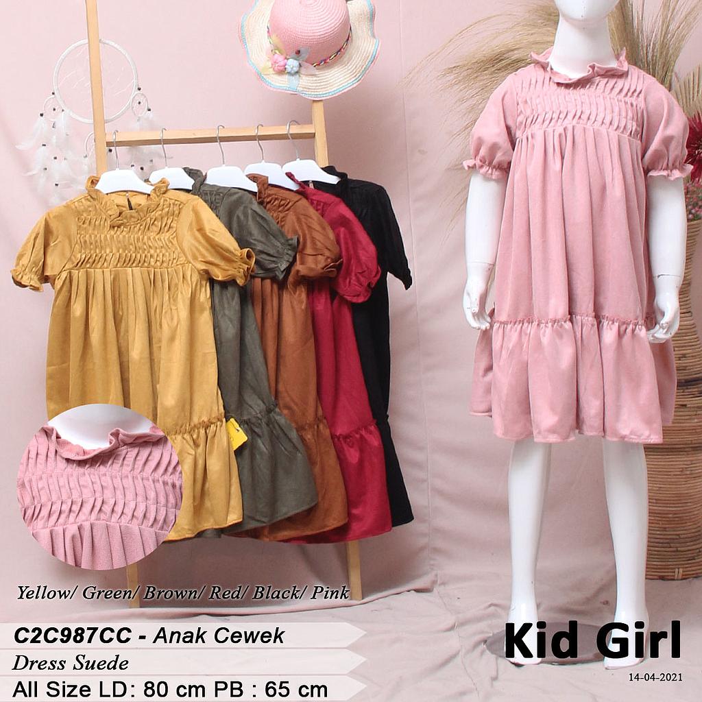 DRESS KID SUEDE TURTLENECK TGN PDK VARIASI REMPEL